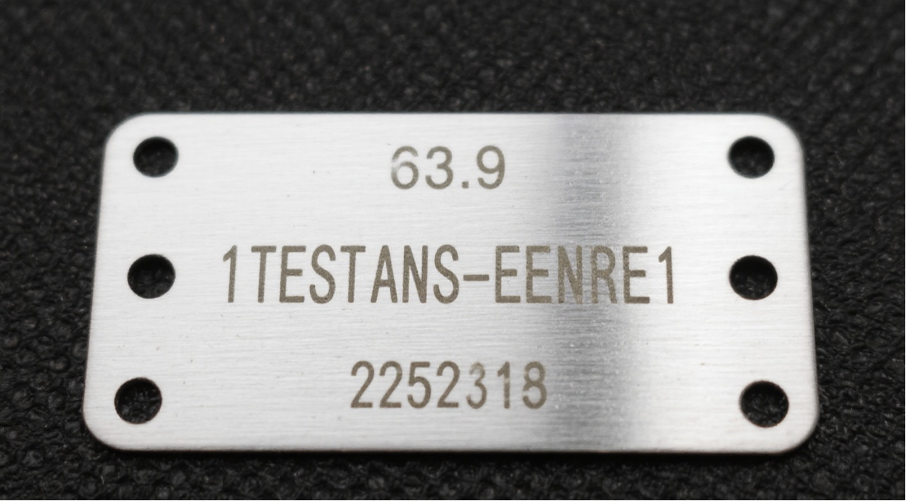 스테인레스 스틸 조각의 레이저 제어 시스템