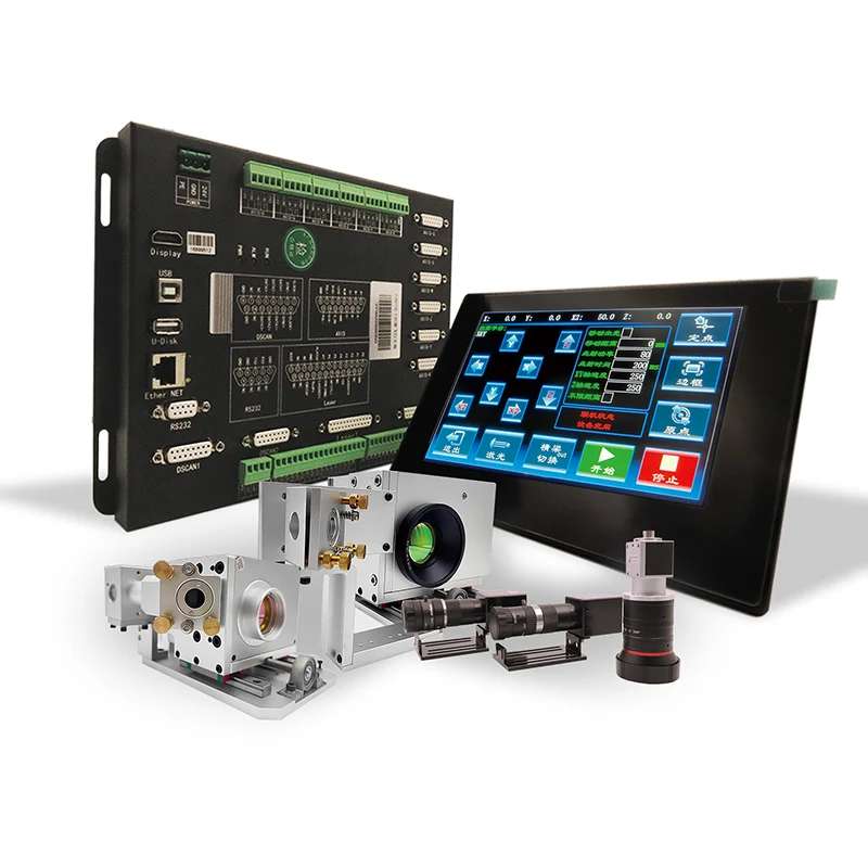 ZJS716-130 galvanometer 듀얼 비행 비전 레이저 제어 보드 유리