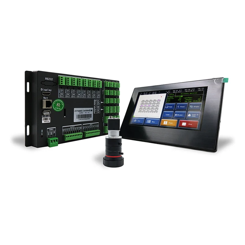 직물 용 ZY72B8G-20000 파노라마 비전 레이저 제어 시스템